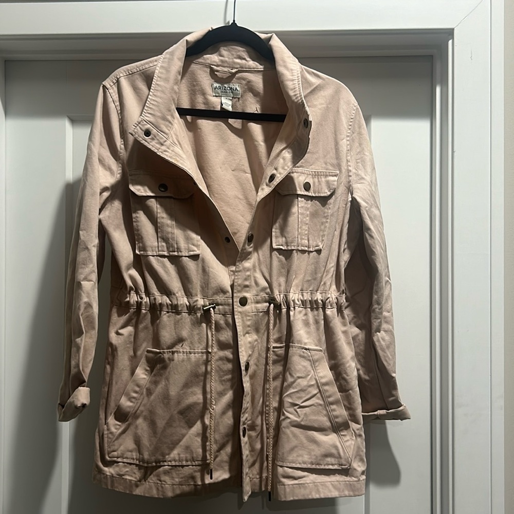 Utility Jacket light pink beige juniors L